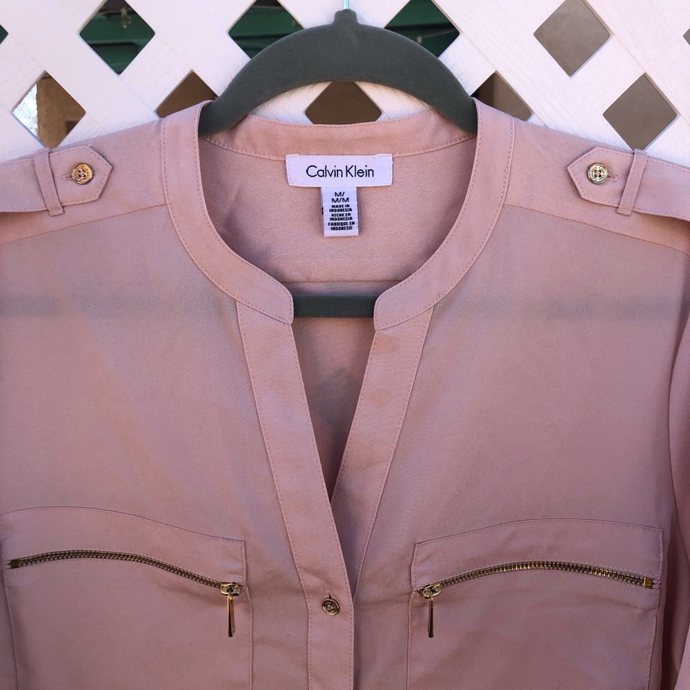 Calvin Klein Pink Blouse